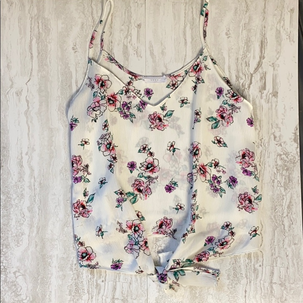 Floral Tank Top
